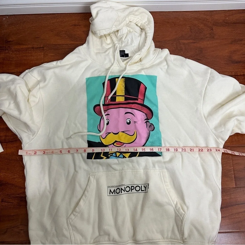Monopoly Hoodie Jacket Size XL